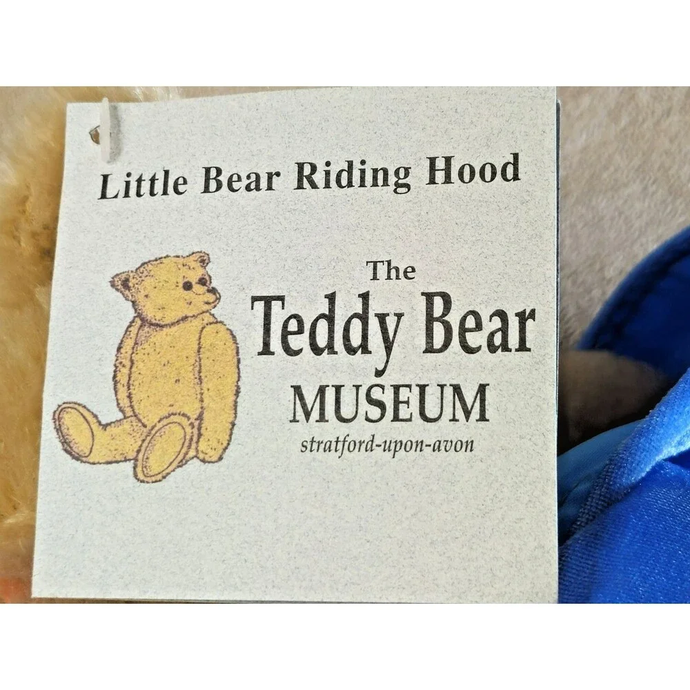 RARE Teddy Bear Museum Mohair Little Red Riding Hood & Big Bad Wolf Set #94/500